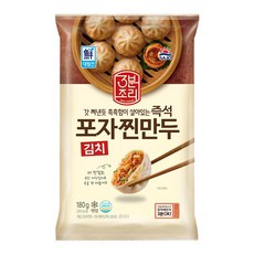 사조대림 김치 포자 찐만두, 10개, 180g, 상세 설명 참조