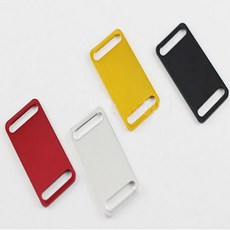  네임텍 체인 목걸이 강아지 이름표 인식표 명찰 1000pc 빈 열쇠 고리 태그 슬라이더 애완 동물 ID 새겨진 개 고양이 맞춤형 알루미늄 홀더-DHL, [03] Red 