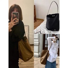 파크백 미디움 나일론 토트백 가방 버킷백