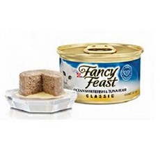  팬시피스트 화이트라벨 참치와 흰살생선 주식캔, 생선, 85g, 48개 