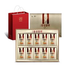 천제명홍삼 홍삼 절편 설 선물세트 + 쇼핑백, 20g, 1개