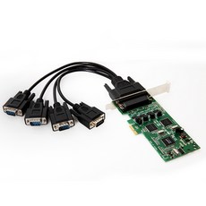 이지넷유비쿼터스 4포트 PCI-Express 시리얼카드 NEXT-42485LP4 EX