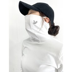 겨울 이너웨어 여성 골프 기모 귀걸이 티셔츠 빅사이즈