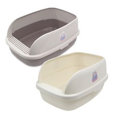 캣아이디어 빅브레드 고양이화장실 크림화이트/락, 록(rock), 1개