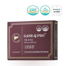 닥터메타 가네큐 프로 간에 좋은 밀크씨슬 실리마린 간 영양제, 1개, 60정