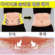 미국 기술 10+10/20+20 배꼽 패치 뱃살 복부 바디 라인 슬리밍 뜸쑥 다이어트 패치 혈액순환 비만관리, 10P, 1개 - 이미지 3