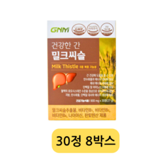 GNM 자연의품격 건강한 간 밀크씨슬, 4정, 60개