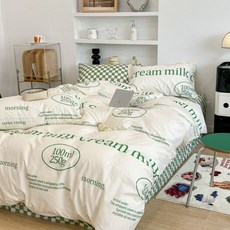 체커보드레터링침구