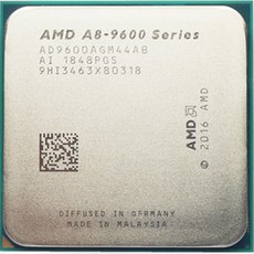 AMD A8-Ses A8 9600 3.1GHz 65W 쿼드 코어 프로세서 AD9600AGM44AB 소켓 AM4 흩어진 조각 cpu 팬 없음, 한개옵션0