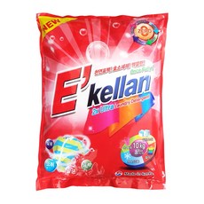 [공장직영] 엑켈란 가루세제 항균세제 10kg(겸용) 찌꺼기No 냄새제거 찬물 탈취 베이킹소다 세탁세제, 10kg, 1box
