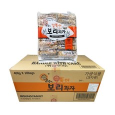 해피다다몰 길쭉이 보리과자 400g 32개입 (10봉지 박스) 바삭바삭 고소하고 달달하며 부드러워서 아이 및 어른들 간식으로 좋음, 10봉지(320개입)