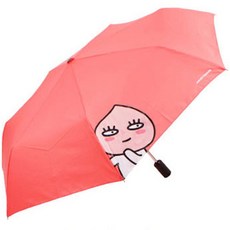 카카오프렌즈 헬로 3단자동우산
