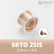 [로켓] 자극없는 실리콘겔 반창고 SRTO (에스알티오) 1개 6개입 상품 이미지