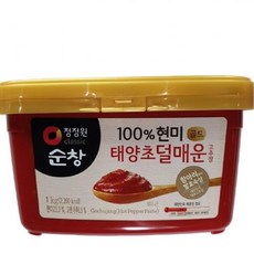 태양초현미덜매운고추장골드 대상 1KG
