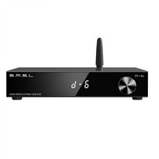 SMSL D-6 듀얼 AK4493s 칩 블루투스 5.1 LDAC 오디오 DAC DSD512 PCM 768kHz 32비트