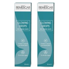 Remescar 리메스카 셀프 태닝 드롭스 30ml x 2팩, 2개