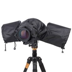 방수 카메라 레인 커버 보호 방진 케이스 캐논 니콘 소니 파나소닉 후지 DSLR 액세서리, 0 Black_0 CHINA, 1개