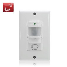 자동 벽걸이 모션 센서 스위치 자동 적외선 스위치 조명 제어 센서 포함 110V 220V AC ON OFF, 1개