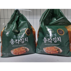 [본사정품] 특제육수 조선호텔 총각김치 1kg+1kg 묶음 조선호텔김치 조선호텔총각김치, 2kg, 1세트