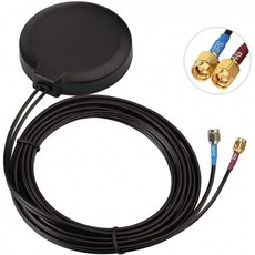 Bingfu 4G LTE 차량용 셀룰러 GPS 접착식 자기 장착 안테나 Van 4G LTE GPS Tracker 실시간 추적 모바일 DVR 보안 카메라 비디, 단일옵션