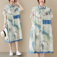 셔츠원피스도안