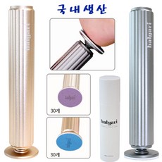 발바닥 각질제거기, 스페이스그레이 (연화보습제+연마패드2종), 1개, 1개