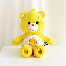 케어베어 옐로우 27cm 아기 곰돌이 인형 선물 완구 (W6D9BF4), 상세페이지 참조, 1개