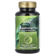 네이처스웨이 오스테오프라임 플러스 칼슘 마그네슘 120정 Calcium Magnesium, 3개