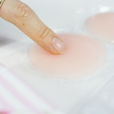 티안나 노브라 실리콘 유두 니플 패치 젖꼭지 가리개