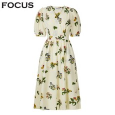포커스 포커스 V넥꽃나염원피스_VF4M1OP3361