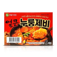 이가자연면 얼큰 누룽제비 133.5g 6개입 코스트코 누룽지 수제비 food