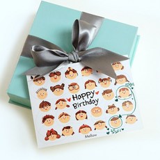 유치원생일답례