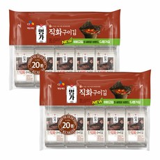 비비고 직화구이김4.5G*20봉 X2개, 단품, 단품