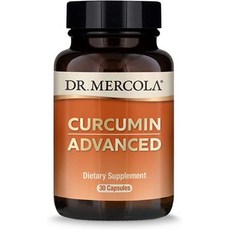 Dr. Mercola Curcumin Advanced 500mg 30 Servings (30 Capsules) Curcumin Supplements Curcumin Spic, One Size, One Color