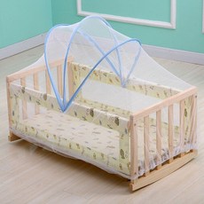 침대 모기장 접이식 메쉬 요람 여름 야외 그물 방제 커버, Sfor 90x50cm crib