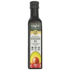 GROVE 克羅福 頂級冷壓初榨酪梨油 辣椒風味, 250毫升, 250ml, 1瓶