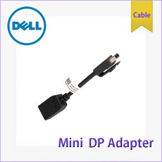 Dell 미니DP to DP 아답터 케이블 썬더볼트 DisplayPort Adapter, 단일상품