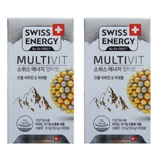 스위스에너지 멀티빗 21종 비타민&미네랄 2박스, 2개