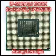 I7-2670QM 쿼드코어 8 스레드 프로세서 i7 SR02N 2.2 GHz 6M 45W 소켓 G2 / rPGA988B, 한개옵션0