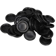 150mm 배선 전선 14mm 플러그 블라인드 개스킷 구멍 검정색 그로밋 단면 블랭킹 고무, 16) 90mm1pcs