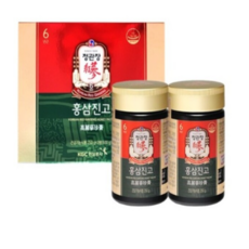 [빠른배송][정관장]홍삼진고 250gX2병/1박스+선물포장, 500g, 4세트