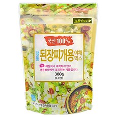 [퀴클리몰] 국내산 냉동 된장찌개용 야채믹스 380g x 2개