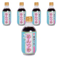 이보노이토 면쯔유 스트레이트 진한 맛, 5개, 300ml