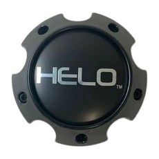 Helo Wheels 1079L145AHE1SB-H42 새틴 블랙 휠 센터 캡, 1개
