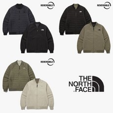  노스페이스 공용 히트 라인 리버서블 봄버 발수자켓 NJ3NP51 YDH 
