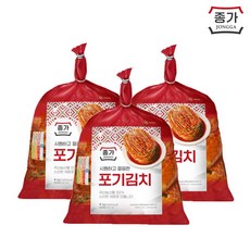 [종가집] 종가 포기김치 12kg (4kg x3개), 상세 설명 참조, 상세 설명 참조, 상세 설명 참조