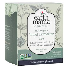 어스마마 삼분기 티 16티백 2팩 Earth Mama Third Trimester Tea