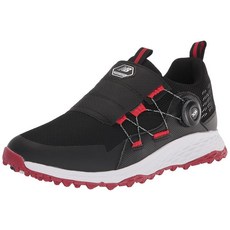 New Balance 남성용 프레시 폼 PaceSL BOA 골프화 블랙/레드, 10