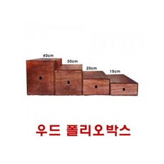 우드 폴리오박스 20cm 유산소와 근력운동을