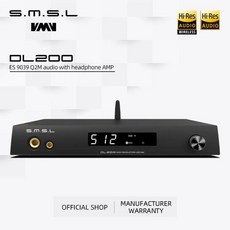 SMSL DL200 오디오 DAC 헤드폰 앰프 MQACD ES9039Q2M - dac200